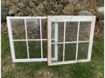 First Set Of 2 Window Sashes Good Condition