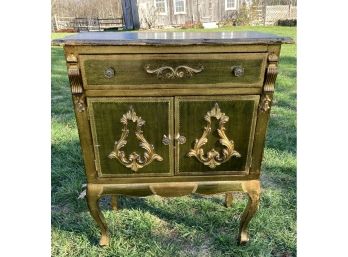 Beautiful Florentia Made In Italy 1 Drawer Double Door Commode