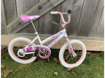 Pretty In Pink Butterfly Little Girls Bike