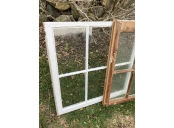 Forth Set Of 2 Window Sashes Good Condition
