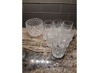 Crystal Bowl & Cups