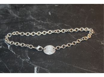 Tiffany And Company Sterling Silver Necklace