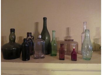 Antique And Vintage Glass Bottles