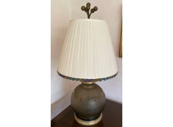 Art Deco Style Glass Table Lamp