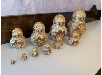 Russian Matryoshka 10  Nesting Dolls