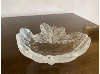 Lalique France Crystal  'Compiegne Centerpiece Bowl'