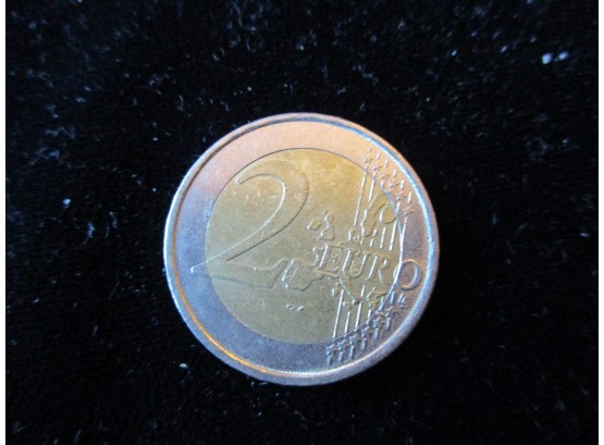 2002, 2 Euro Bi Metal Coin