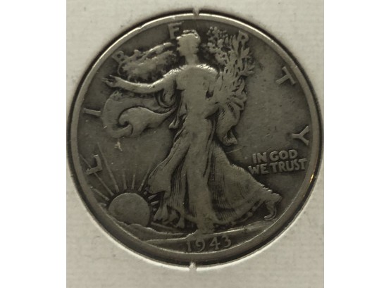 1943 S Walking Liberty Half Dollar