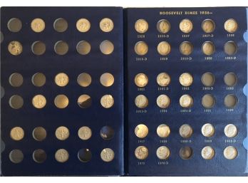 Collection Of 22 Roosevelt Silver Dimes, 9 Non Silver Dimes, 9 Mercury Dimes