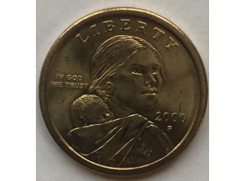 2000 P Sacagawea Golden Dollar Coin