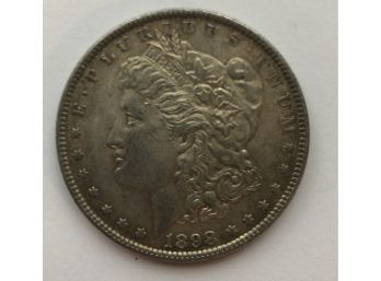 1898 US Morgan Silver Dollar
