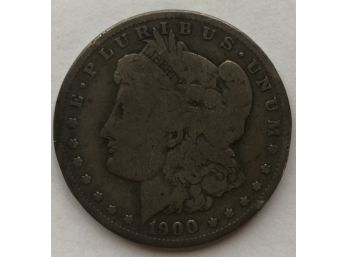 1900 O Worn US Morgan Dollar