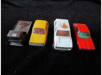 4 Lesney Matchbox Car, All Made In England