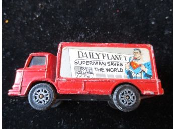 Corgi Juniors Leyland Box Truck, Superman Ad, Gr. Britain