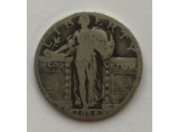 1928 Standing Liberty Quarter, 90 Silver