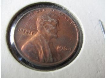 1964 P U.S. Lincoln Copper Penny