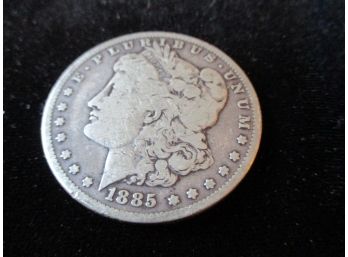 1885 P U.S. Morgan Silver Dollar