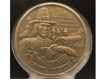 State Of CT American Revolution Bicentennial Medal