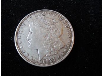 1921 D U.S. Morgan Silver Dollar