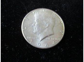1964 P U.S. Kennedy Silver Half Dollar Uncirculated