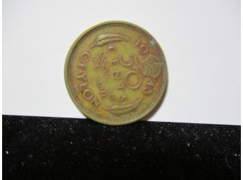 1943 Ceylon 50 Cents