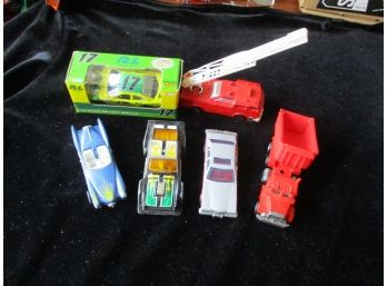 6 Total, Variety Of Matchbox, Hot Wheels Etc. Toy Vehicles