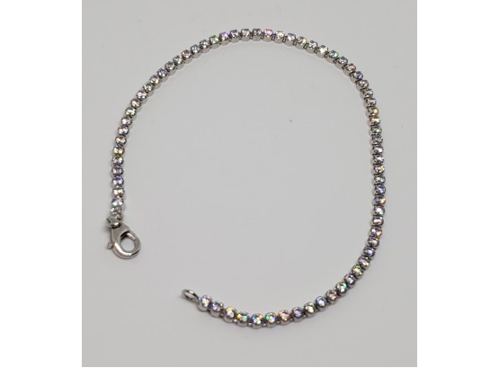 Lovely Sterling Silver Ladies Tennis Bracelet