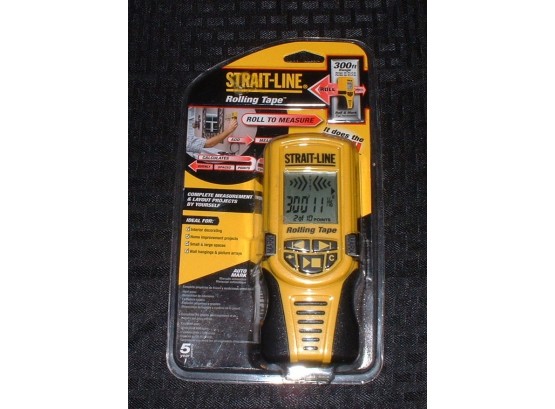 BRAND NEW ELECTRONIC STRAIT - LINE MEASURING ROLLING TAPE