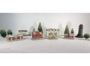 Rhodes Studio 'Norman Rockwell' Collection Christmas Village