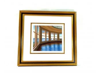 'The Ballroom' By Edward Gordon • Framed And Matted Print