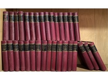 The Gebbie Publishing Co. 1899 - The Novels Of Balzac - Library Edition (32) Hardcover Books