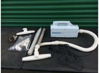 Oreck XL Vacuum With Accessories, Tested And Working