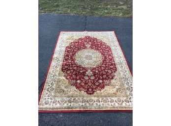 Kenneth Mink Monaco Area Rug Made In Belgium, Good Condition Apprx 8' By 11'