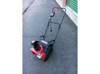 Like New Troy Bilt Flurry 1400 14' Snow Thrower, Tested And Working