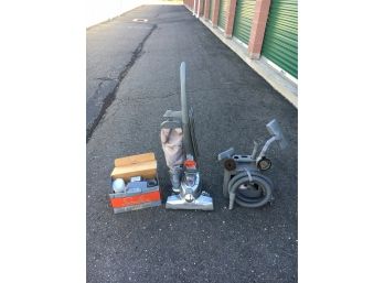 Kirby Sentria Vacuum With Attachments Including Carpet Shampoo Kit, Tested And Working