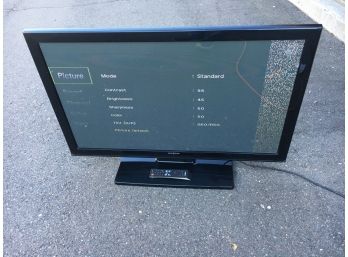 Insignia 42' Flat Screen TV, Model NS-42P650A11, Tested And Working