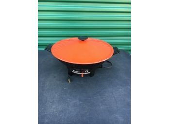 West Bend Electric Wok, Tested And Working