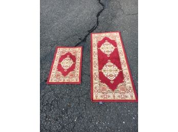 Pair Of Home Dynamix Rugs With Non-slip Back