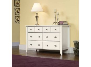 Brand New Sauder Dresser, Shoal Creek Collection In Soft White Finish