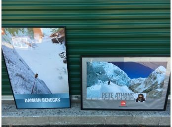 Pair Of The North Face Posters In Frames, 24'x36'