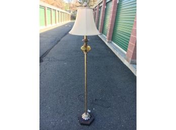 Clean And Elegant Modern Floor Lamp, Tested And Working