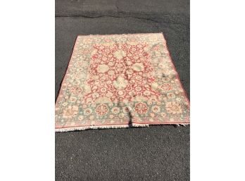 Large Size Antique Handmade Oriental Rug, 8' By 10'