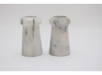 Set Of Marble Salt And Pepper Shakers