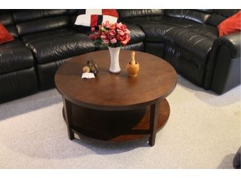 Office Star Products Round Coffee Table