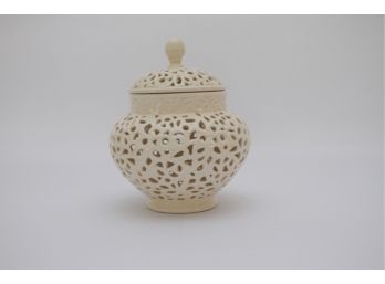 Decorative Countertop Lidded Container