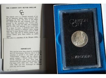 1884-CC Morgan Silver Dollar- Carson City From The GSA Hoard!