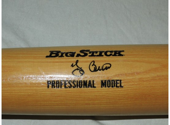 Signed NY Yankees Yogi Berra Full Size Wooden Bat