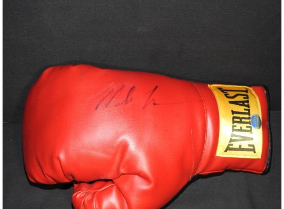 Signed Mike Tyson Full Sized Boxing Glove With COA Holograph