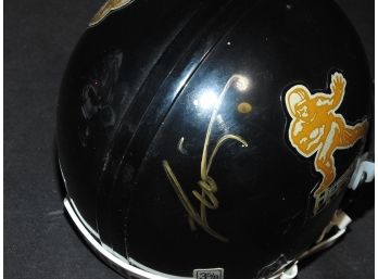 Signed Ricky Williams On Heisman Trophy Mini Helmet