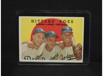 1959 Don Drysdale Baseball Card